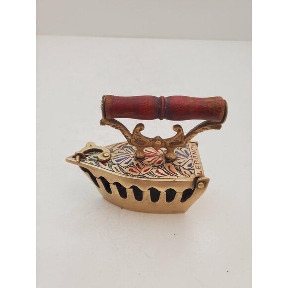 vintage decoration, brass plate, old plate model, carbon plate decoratio… - Picture 2 of 10